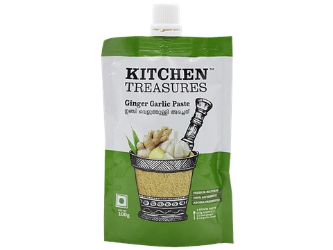 Kitchen Treasures Ginger Garlic Paste, 100 g