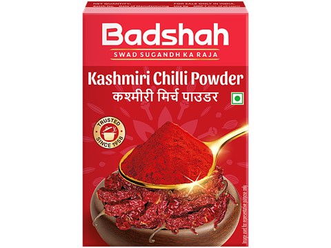 Badshah Kashmiri Chilli Powder/Menasina Pudi, 100 g