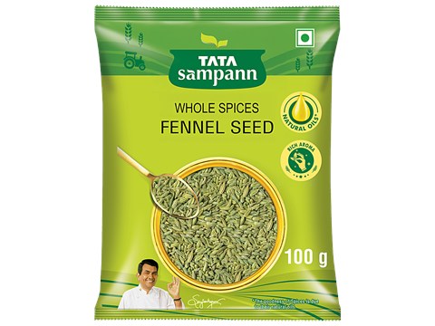 Tata Sampann Fennel Seed/Saunf With Natural Oils, 100 g