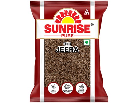 Sunrise Pure Pure Jeera Whole Spice, Cumin Pouch, 50 g