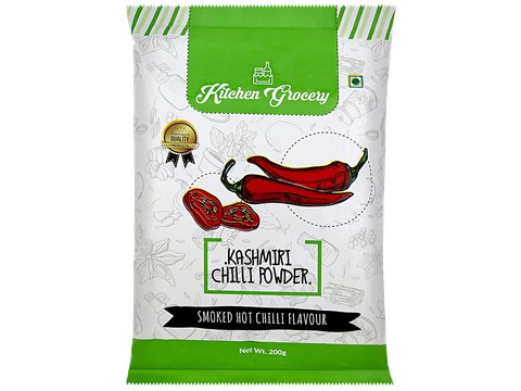 Kitchen Grocery Powder - Kashmiri Chilli, 200 g