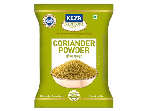 Keya Coriander Powder - Handpicked, Coarse Ground, 100 g