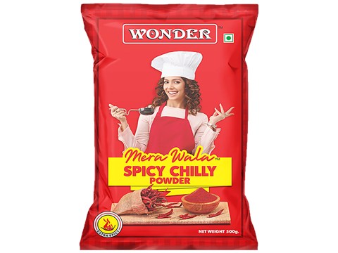 Wonder Spicy Chilly Powder, 500 g