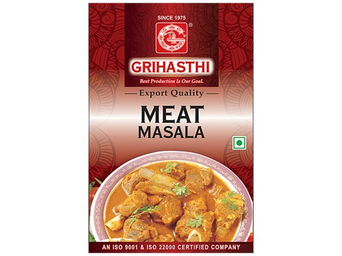 Grihasthi Meat Masala - Premium, Natural & Pure, No Preservatives, 100 g