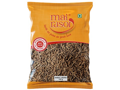 Mai Rasoi CUMIN JEERA SABUT WHOLE 100 gm, 100 g