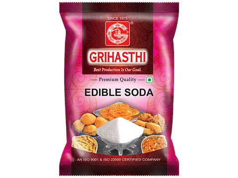 Grihasthi Edible Soda - Premium, Natural & Pure, No Preservatives, 100 g