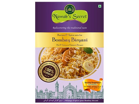 Nawab's Secret Bombay Biryani - Spice Mix, 50 g