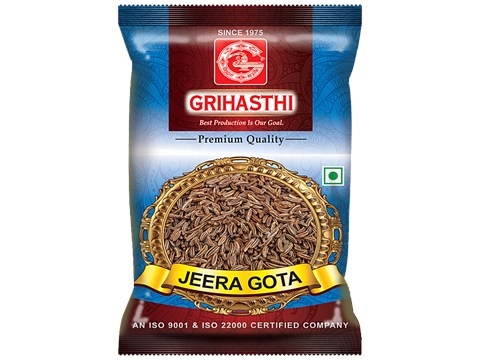 Grihasthi Jeera Gota/Whole Cumin - Premium, Natural & Pure, No Preservatives, 200 g