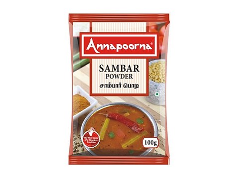 Annapoorna Powder - Sambar, 100 g