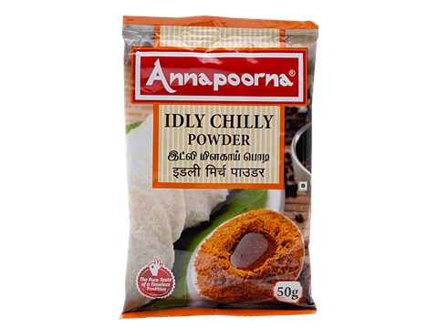 Annapoorna Powder - Idly Chilly, 50 g