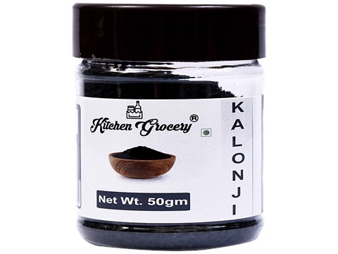 Kitchen Grocery Nigella Seeds/Kalonji - Enhances Flavour, Rich In Antioxidants, 50 g