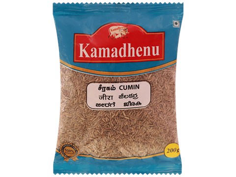 Kamadhenu Cumin Seeds - Rich In Vitamin C, Strong Earthy Aroma, Great For Digestion, 200 g