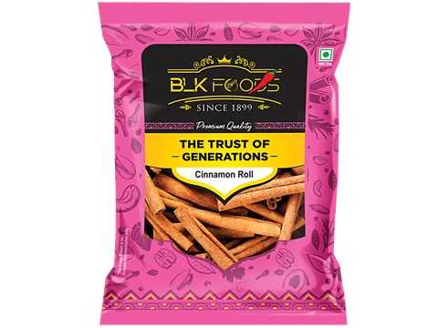 BLK Foods Cinnamon Roll/Dalchini, 100 g