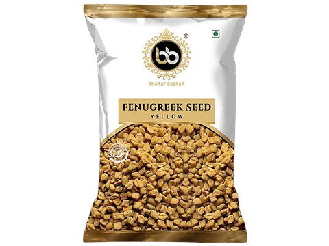 Bharat Bazaar  Fenugreek Seed - Yellow, Pure, No Added Colours, 100 g