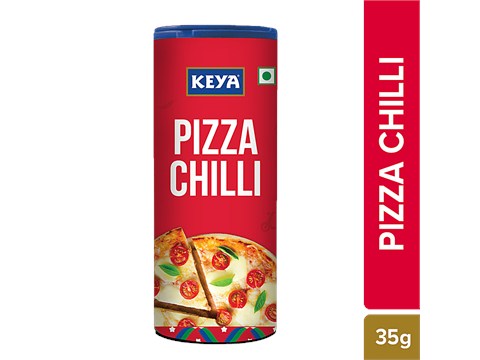 Keya Pizza Chilli Flakes - Adds Spiciness & Zest, 35 g