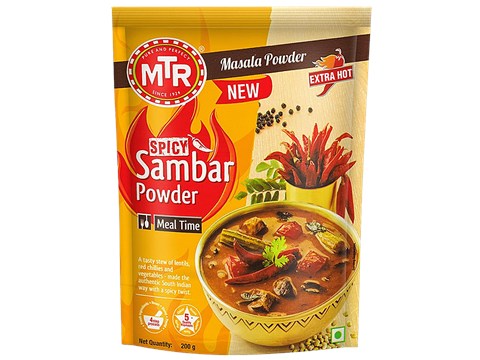 MTR Spicy Sambar Powder, 200 g