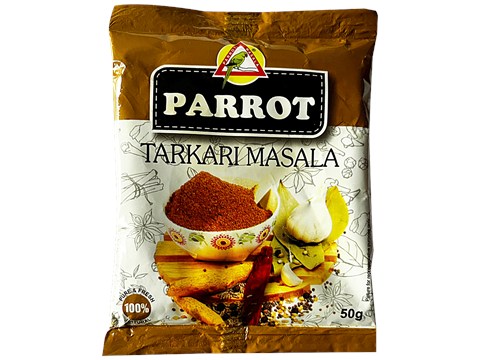 Parrot Tarkari Masala - Vegetable Masala For Sabzi & Curries, 50 g
