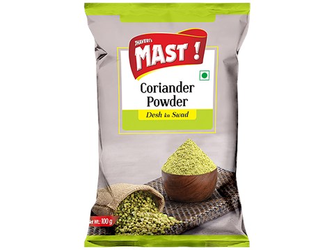 Jhaveri's Coriander Powder - Made From Roasted Seeds,, 100 g