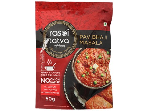 Rasoi Tatva Pav Bhaji Masala - Premium Quality, 50 g