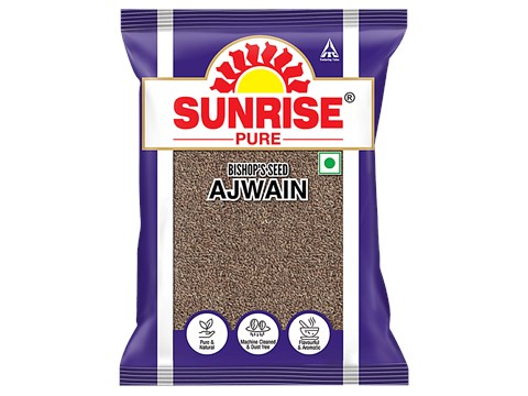 Sunrise Pure Pure Ajwain Whole Spice, Bishop's Seed, 50 g