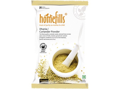 Homefills Dhania/Coriander Powder - Rich In Aroma & Flavour, 100 g