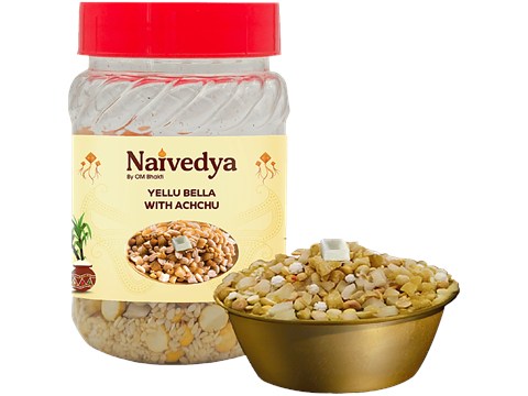Om Bhakti Naivedya Yellu Bella With Achchu, 100 g