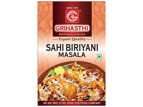 Grihasthi Sahi Biryani Masala - Premium, Natural & Pure, No Preservatives, 100 g