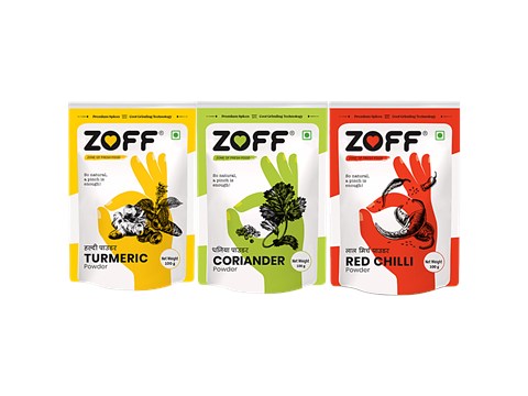 Zoff Red Chilli, Turmeric & Coriander Powder, 300 g
