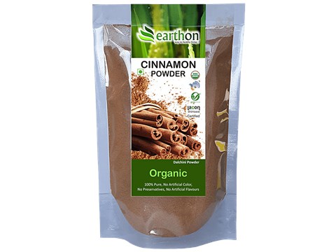 Earthon Organic Cinnamon/Dalchini Powder/Chakke Powder, 100 g