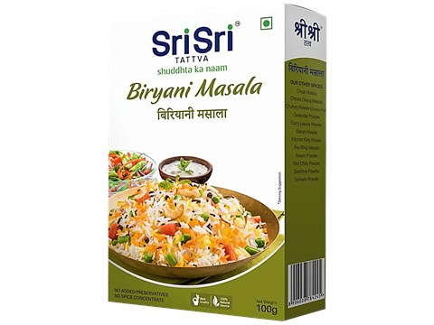 Sri Sri Tattva Biryani Masala - Enhance Flavour, Taste, Rich Aroma, 100 g