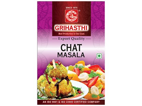 Grihasthi Chat Masala - Premium, Natural & Pure, No Preservatives, 100 g