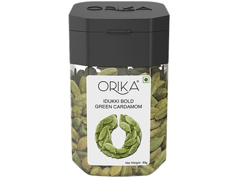 Orika Green Cardamom - Whole, 60 g