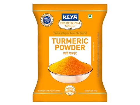 Keya Turmeric Powder - Handpicked, Coarse Ground, 100 g