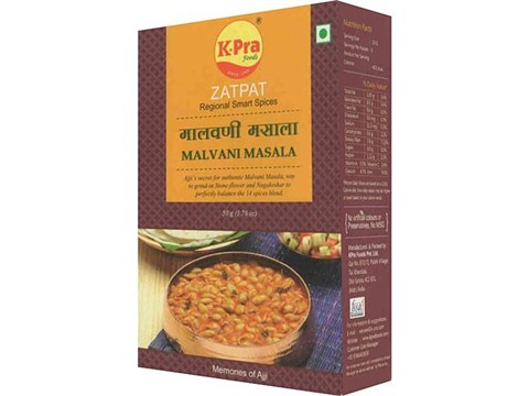 K-Pra Zatpat Malvani Masala, 50 g
