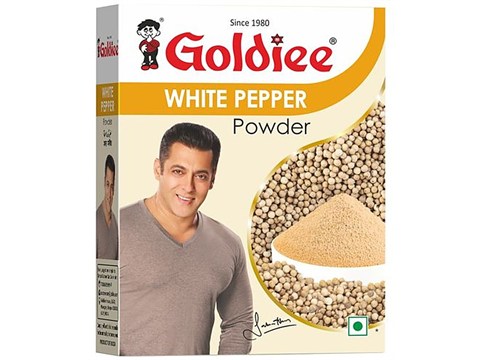 Goldiee Powder - White Pepper, 50 g