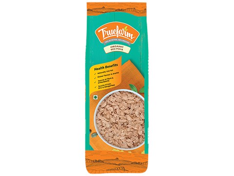 Truefarm Organic Red Poha, 300 g