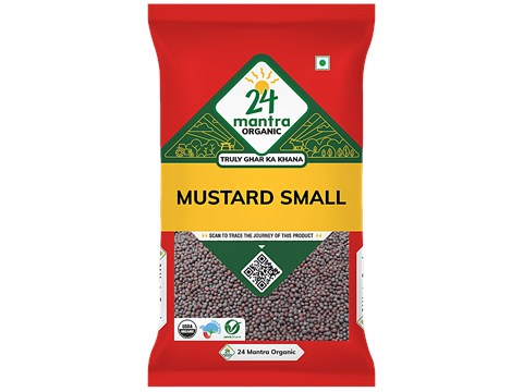 24 Mantra Organic Organic Mustard/Sasive - Small, 100 g