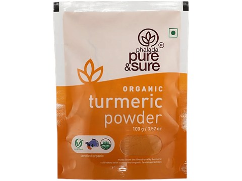 Phalada Pure & Sure Organic - Turmeric Powder, 100 g
