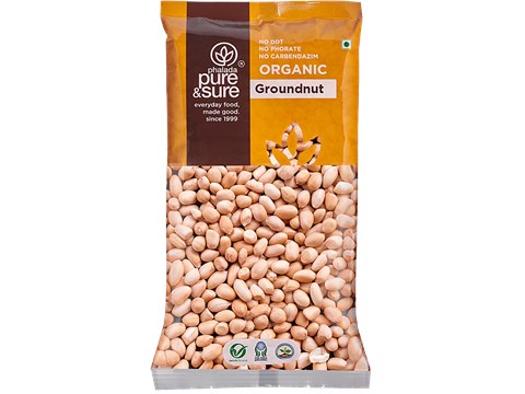Phalada Pure & Sure Organic - Ground Nut, 500 g