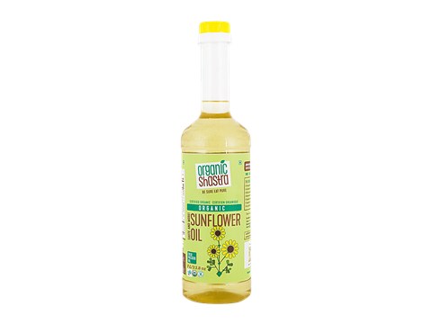 Organic Shastra Sunflower Oil, 1 L