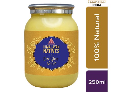 Himalayan Natives Natives A2 Gir Cow Ghee/Tuppa, 250 ml