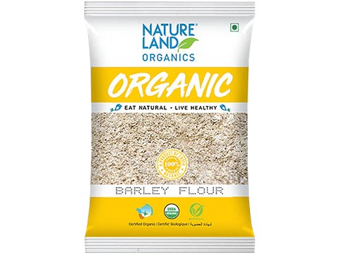 Natureland Organics Barley Flour/Jave Godhi, 500 g