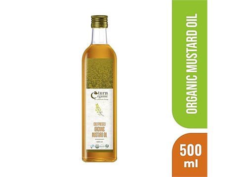 Turn Organic Organic - Mustard Oil, 455 g