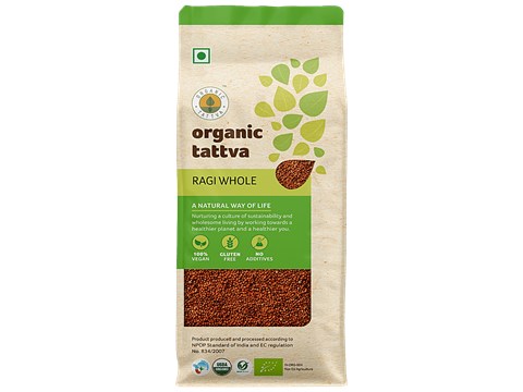 Organic Tattva Ragi - Whole, 500 g