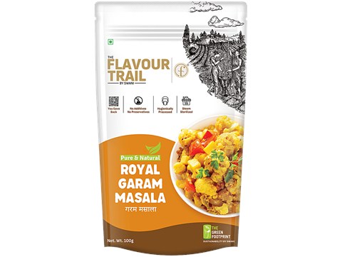 The Flavour Trail by Swani Organic Royal Garam Masala, 100 g