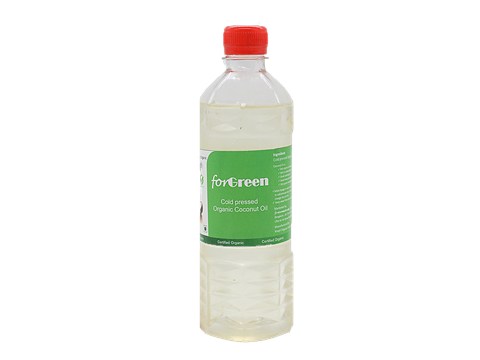 Forgreen Organic Coconut Oil - Cold Pressed, 500 g