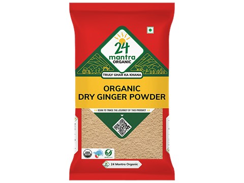 24 Mantra Organic Dry Ginger Powder, 50 g