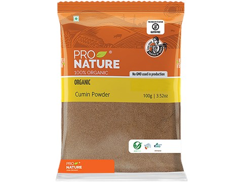 Pro Nature Organic Powder - Cumin, 100 g