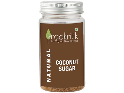Praakritik Organic Coconut Sugar/Sakkare, 100 g