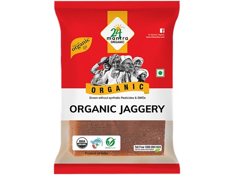 24 Mantra Organic Organic - Jaggery/Bella, 450 g